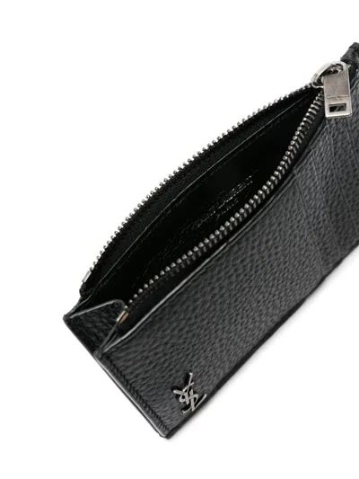 Saint Laurent Wallets & Card Holders Black