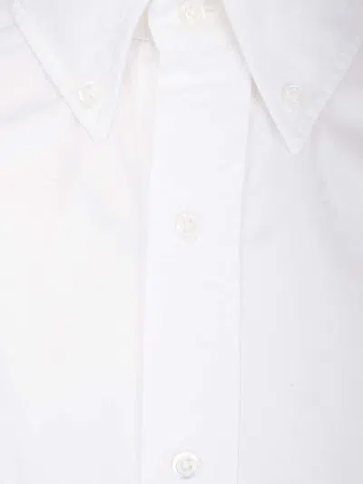 Thom Browne Oxford Grosgrain Long-sleeved Shirt