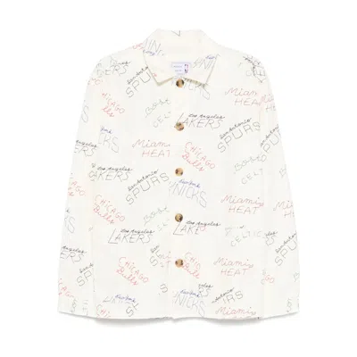 Maison Labiche X Nba White Shirts In White
