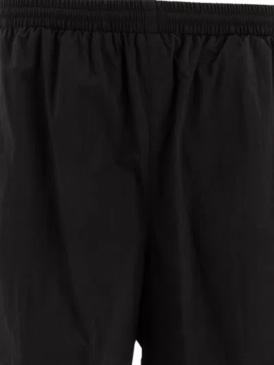 Balenciaga Rainbow Logo Elastic Waist Mesh Swim Shorts