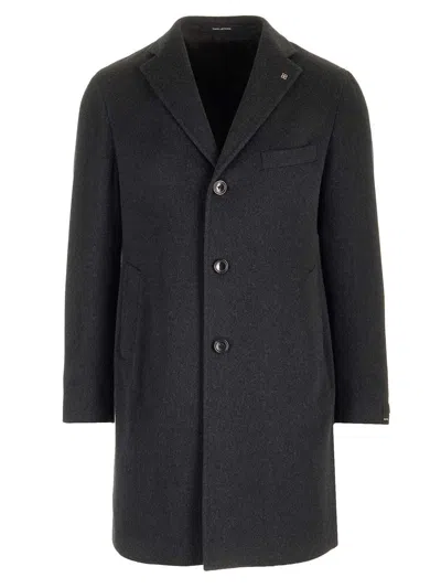 Tagliatore Tailored Coat With Notch Lapel And Pockets