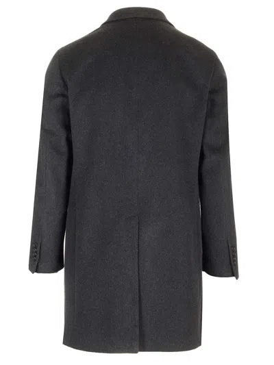 Tagliatore Tailored Coat With Notch Lapel And Pockets