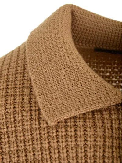Tagliatore Wool Polo Shirt