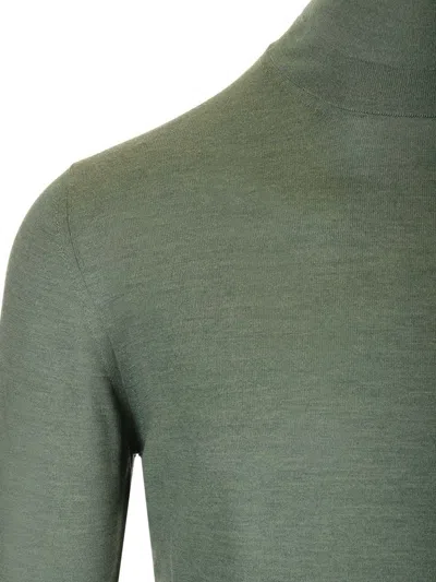 Mauro Ottaviani Wool Turtleneck Wish Knitwear Green