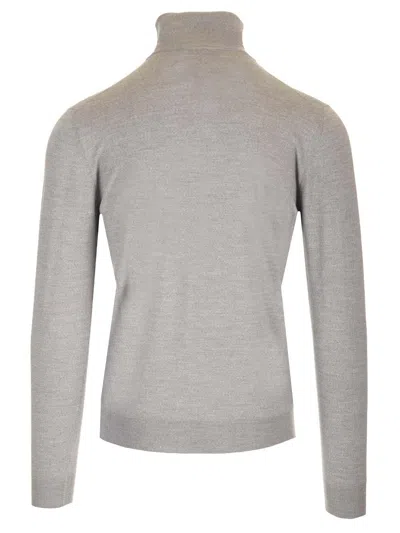 Mauro Ottaviani Wool Turtleneck Wish Knitwear Grey