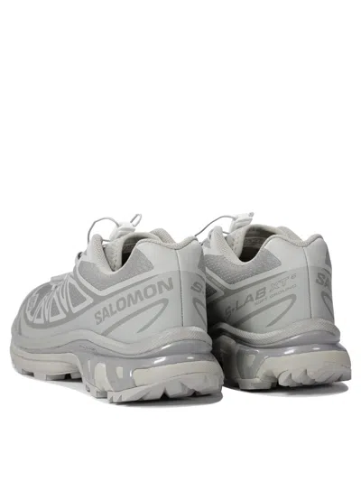 Salomon Mesh Sneakers Breathable Padded Collar In Gray