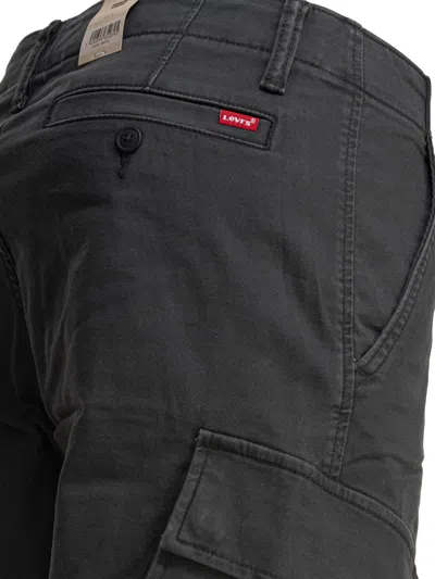 Levi's Xx Cargo Trousers Black In Black