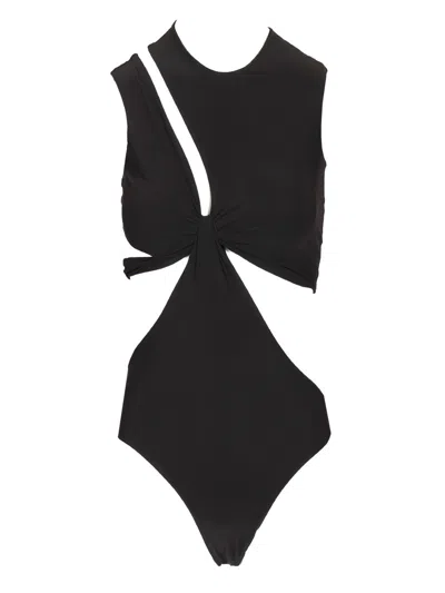 Amazuìn Hollow One-piece Swimsuit