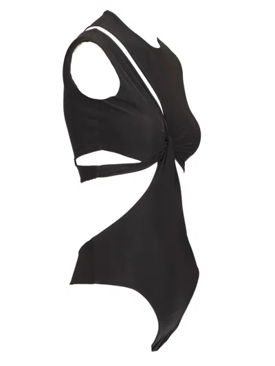 Amazuìn Hollow One-piece Swimsuit
