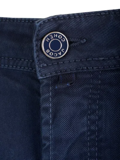 Jacob Cohen Nick Slim Trousers In Blue