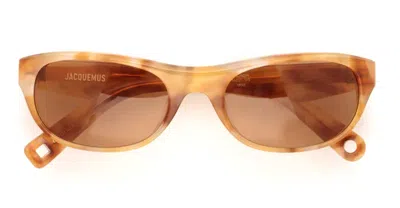 Jacquemus Sunglasses In Neutral