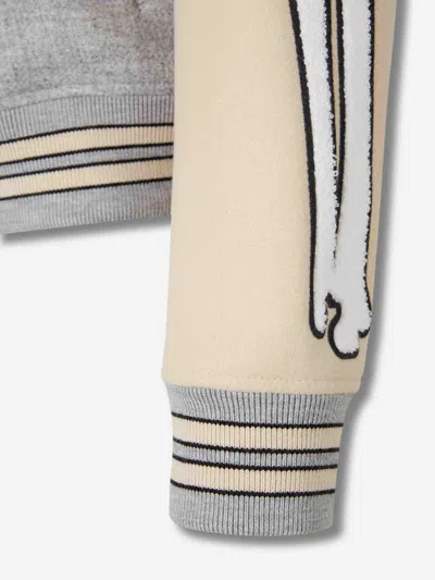 Amiri Contrasting-sleeve Bomber Jacket