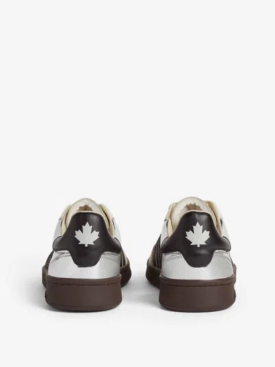 Dsquared2 Sneakers Aus Leder In Brown