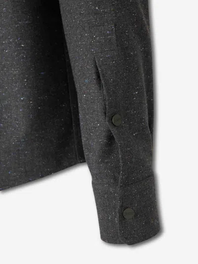 Herno Textured Wool Overshirt