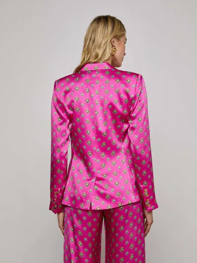 L Agence Colin Blazer In Pink