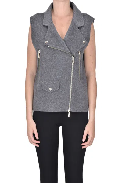 Ermanno Firenze By Ermanno Scer Biker Style Gilet