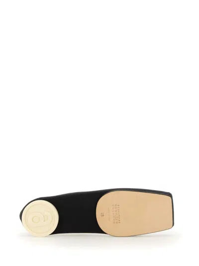 Mm6 Maison Margiela Mm6 By Maison Margiela Ballet Flats With Signature Bow Detail In Black