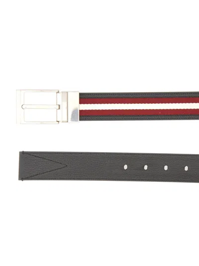 Bally "shiffie" Belt In Neutral