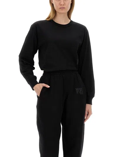 Alexander Wang T T By -shirt With Logo