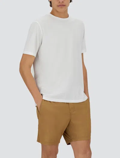 Herno Regular Fit Short Sleeve Crew Neck T-shirt In White