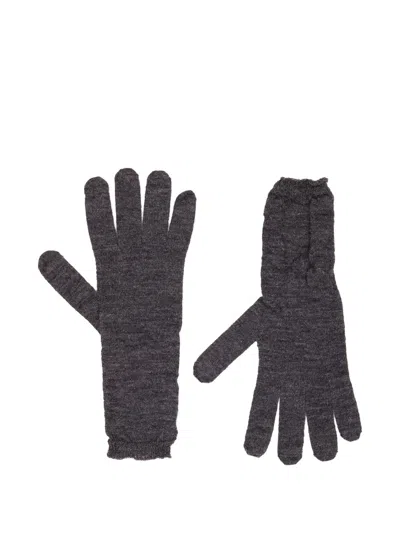 Mm6 Maison Margiela Numbers-motif Gloves
