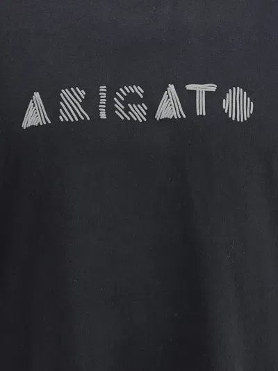 Axel Arigato Annotate T-shirt In Black