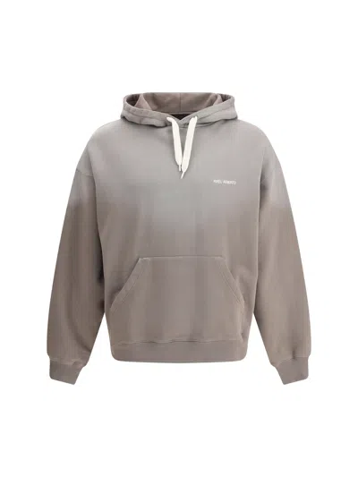 Axel Arigato Cotton Hoodie In Gray
