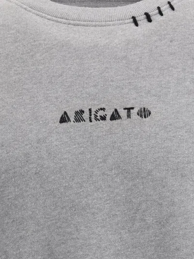 Axel Arigato Loops Sweatshirt Sweatshirt In Grey Cotton In Gray