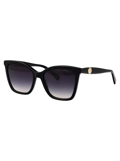 Longchamp Cat Eye Sunglasses Lo742 S 1 In Black