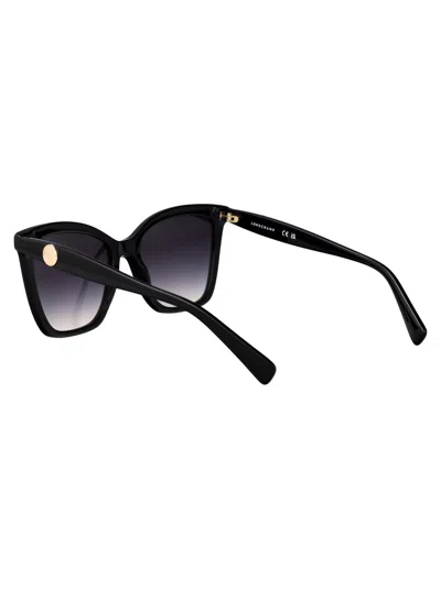 Longchamp Cat Eye Sunglasses Lo742 S 1 In Black