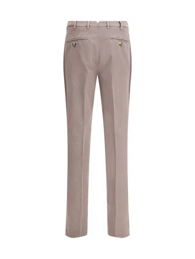 Brunello Cucinelli Dyed Pants In Gray