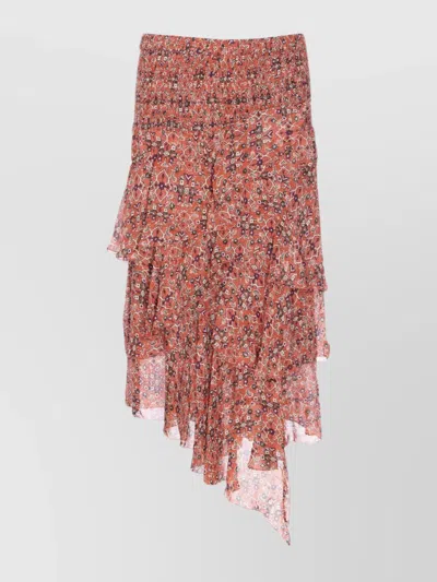 Isabel Marant Étoile Isabel Marant Etoile Multicolour Viscose Skirts In Brown