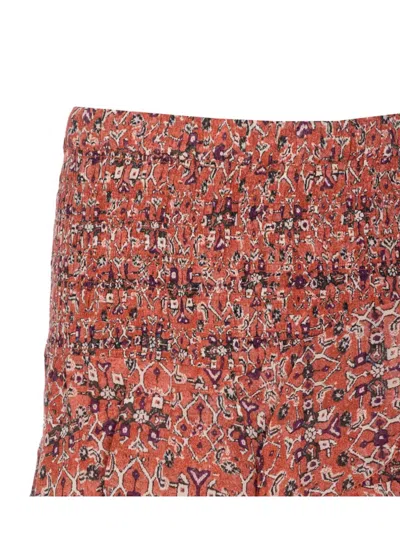 Isabel Marant Étoile Isabel Marant Etoile Multicolour Viscose Skirts In Brown