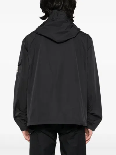 Moncler Sassiere Kapuzenjacke In Black