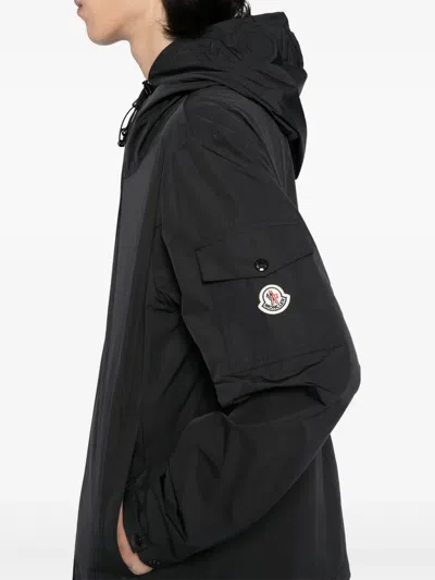 Moncler Sassiere Kapuzenjacke In Black