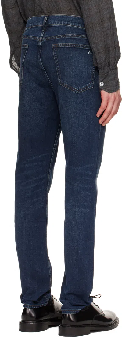 Rag & Bone Blue Fit 2 Slim Fit Jeans