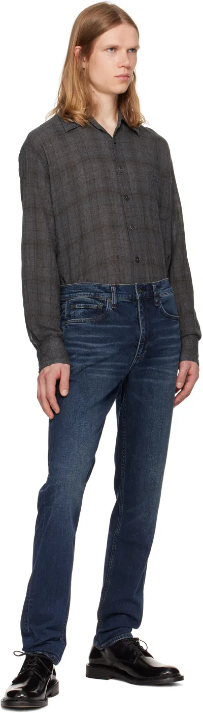 Rag & Bone Blue Fit 2 Slim Fit Jeans