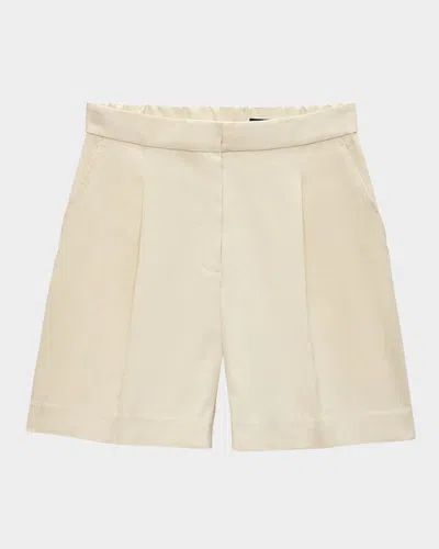 Rag & Bone Leona Linen Shorts In Brown