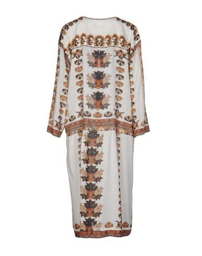 Shop Isabel Marant Knee-length Dress In Ivory