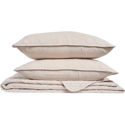 Artisan 34 Medallion Embroidered Comforter & Pillow Sham Set