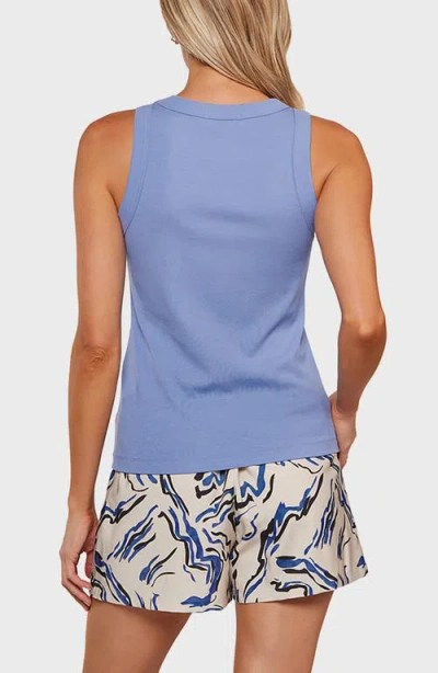 Matty M . Owens Tank In Blue