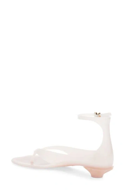 Chloé Chloe Women Pastel Pink Tpu Chloe Jelly Thong Sandals