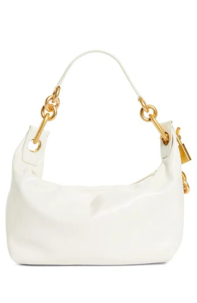 Balmain Medium Sync Bag In Calfskin Leather