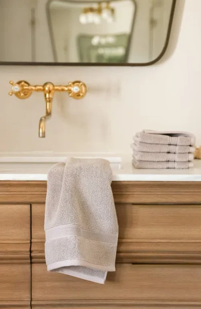 Cozy Earth Luxe Set Of 2 Hand Towels In Brown