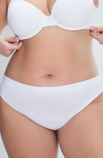 Savage X Fenty Essentials Cotton Blend Cheeky Briefs In White