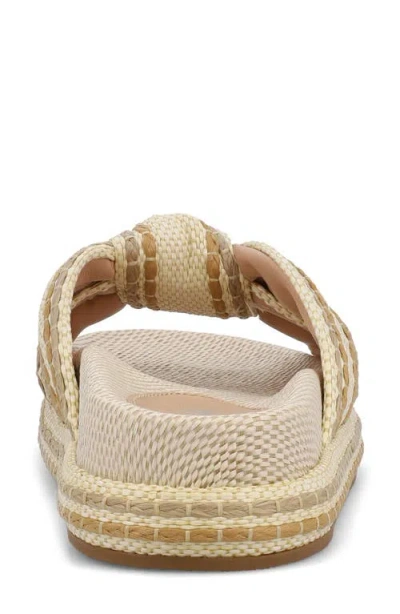 Mia Women's Giade Raffia Slip-on Sandals In Neutral