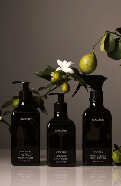 Homecourt Neroli Leaf Dish Soap In Black