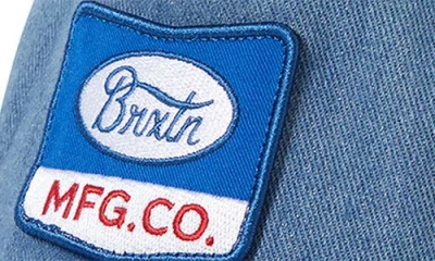 Brixton Phillips Netplus Trucker Hat In Blue