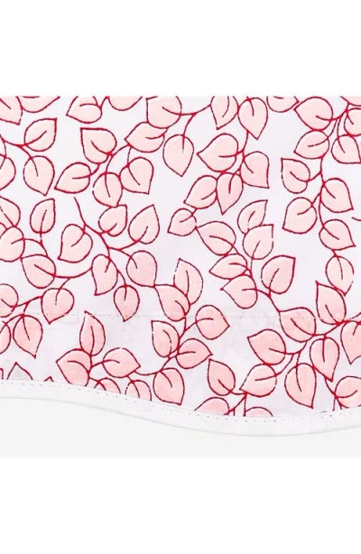 Matouk Margot 500 Thread Count Cotton Percale Flat Sheet In Pink