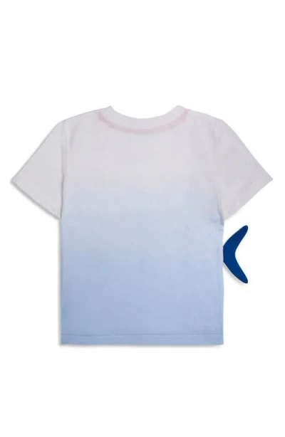 Jojo Maman Bébé Jojo Maman Bebe Shark Appliqué Cotton T-shirt & Shorts Set